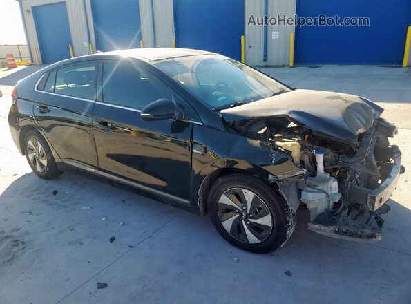 KMHC75LC7JU103708 2018 HYUNDAI IONIQ Black 