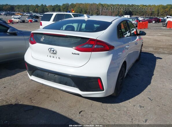 KMHC75LC8HU040743 2017 HYUNDAI IONIQ HYBRID White Rear right