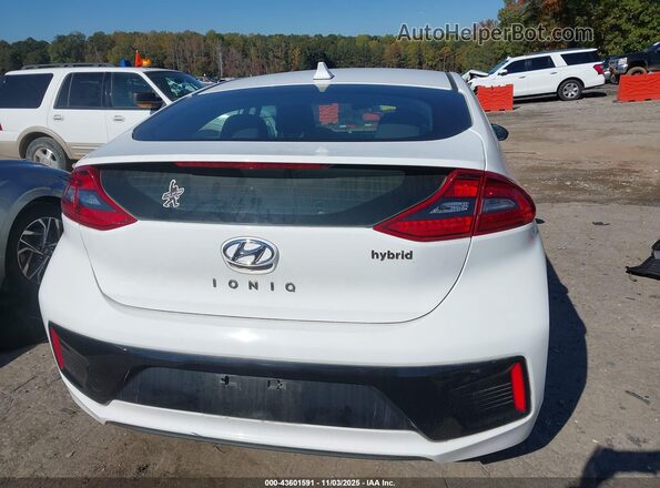 KMHC75LC8HU040743 2017 HYUNDAI IONIQ HYBRID White 