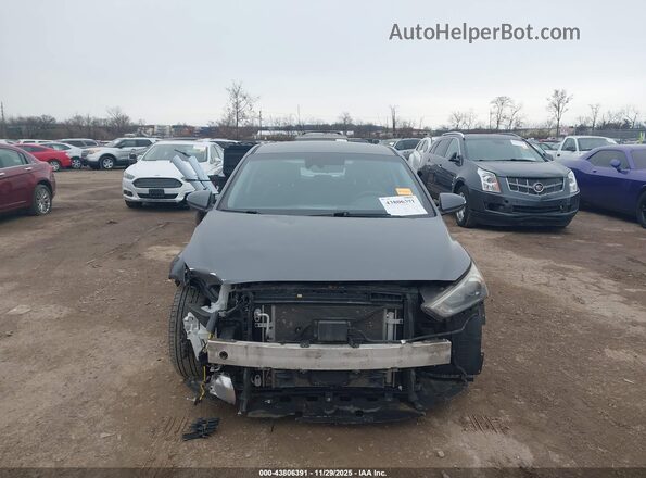 KMHC75LC8JU103944 2018 HYUNDAI IONIQ HYBRID Gray უკანა სალონის ხედი