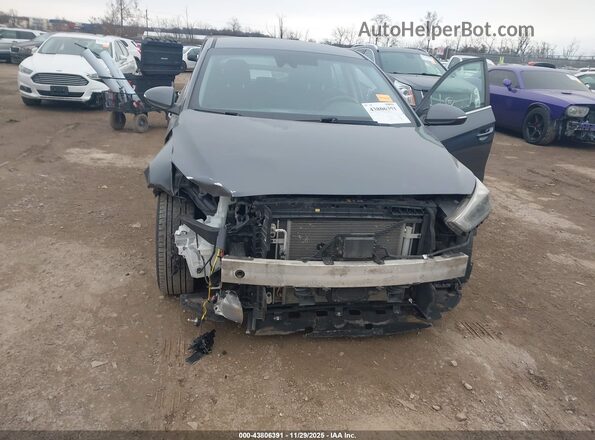 KMHC75LC8JU103944 2018 HYUNDAI IONIQ HYBRID Gray წინა ხედი