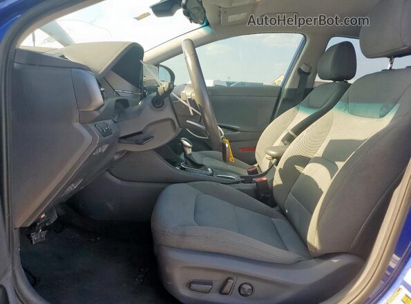 KMHC75LC8NU269239 2022 HYUNDAI IONIQ Синий Вид салона спереди