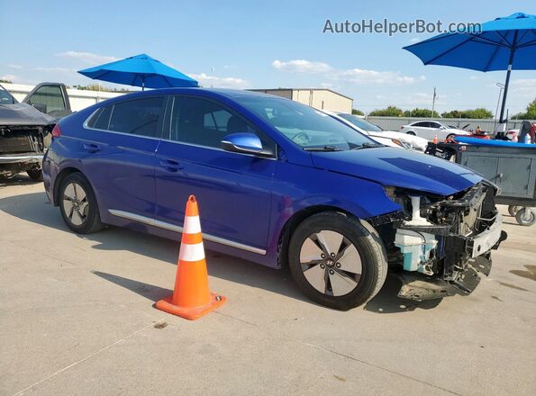 KMHC75LC8NU269239 2022 HYUNDAI IONIQ Синий Передняя правая четверть