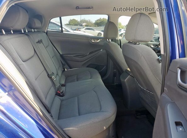 KMHC75LC8NU269239 2022 HYUNDAI IONIQ Синий Вид задних сидений