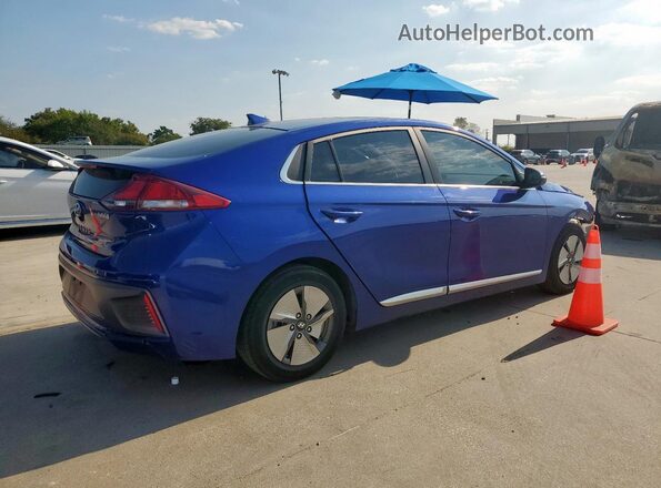 KMHC75LC8NU269239 2022 HYUNDAI IONIQ Синий Задняя правая четверть