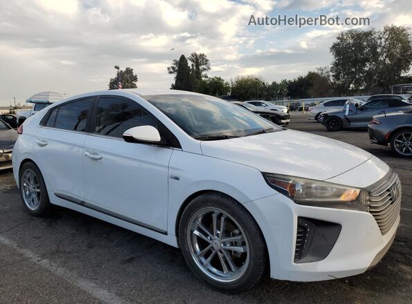 KMHC75LCXKU105955 2019 HYUNDAI IONIQ White 