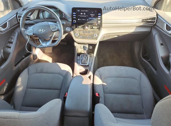 KMHC75LCXMU261156 2021 HYUNDAI IONIQ Black Առջևի վահանակի տեսք