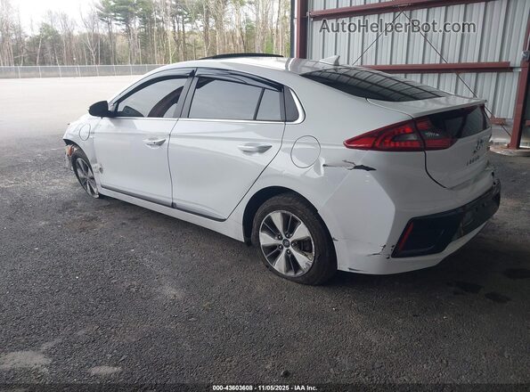 KMHC75LD3KU147148 2019 HYUNDAI IONIQ PLUG-IN HYBRID Белый Задняя левая четверть