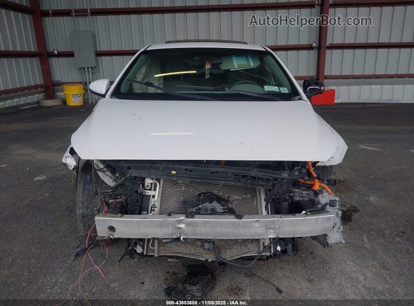 KMHC75LD3KU147148 2019 HYUNDAI IONIQ PLUG-IN HYBRID Белый Вид спереди