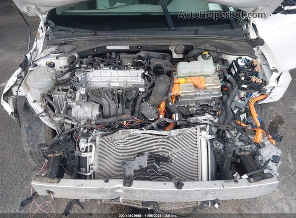 KMHC75LD3KU147148 2019 HYUNDAI IONIQ PLUG-IN HYBRID Белый Вид сзади