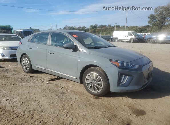 KMHC75LJ1LU063689 2020 HYUNDAI IONIQ Gray Передня права чверть
