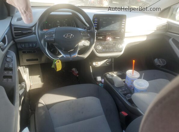 KMHC75LJ1LU063689 2020 HYUNDAI IONIQ Gray Вид панелі приладів