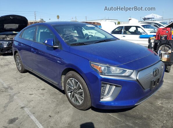 KMHC75LJ1LU068620 2020 HYUNDAI IONIQ Blue წინა მარჯვენა
