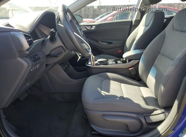 KMHC75LJ1LU068620 2020 HYUNDAI IONIQ Blue წინა სალონის ხედი