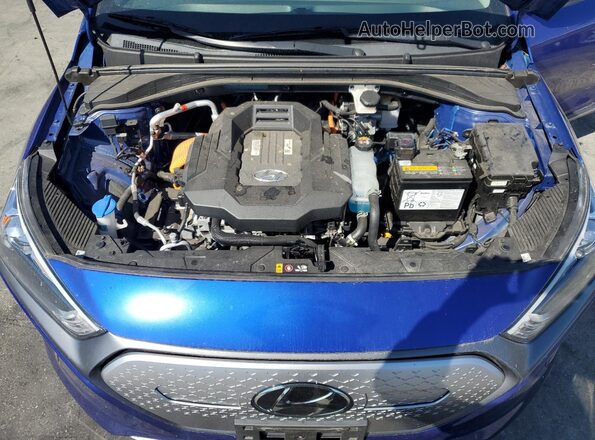 KMHC75LJ1LU068620 2020 HYUNDAI IONIQ Blue უკანა სალონის ხედი