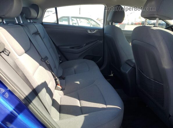 KMHC75LJ1LU068620 2020 HYUNDAI IONIQ Blue უკანა სავარძლების ხედი