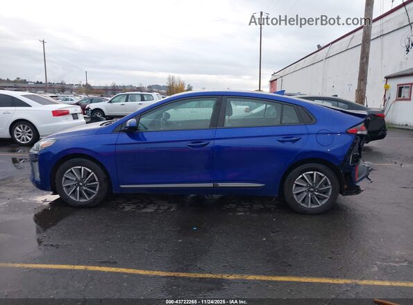KMHC75LJ7MU077128 2021 HYUNDAI IONIQ ELECTRIC Dark Blue 360 interior view