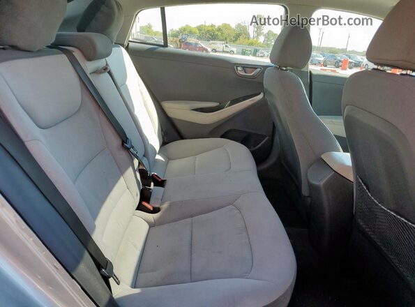 KMHC85LC0MU259350 2021 HYUNDAI IONIQ Silver Rear seats view