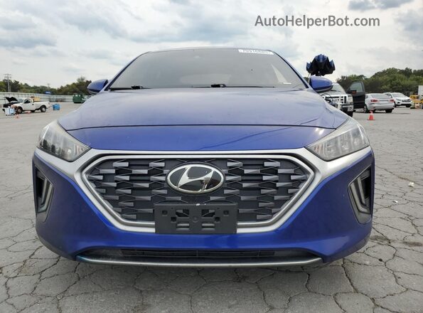 KMHC85LC3LU234683 2020 HYUNDAI IONIQ Blue 