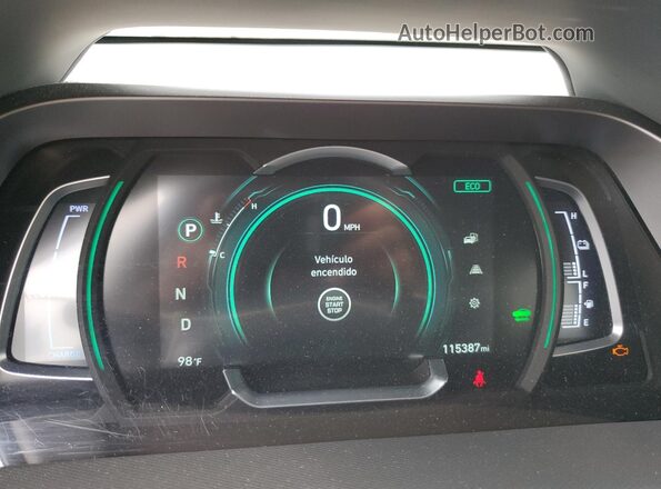 KMHC85LC3LU234683 2020 HYUNDAI IONIQ Blue 
