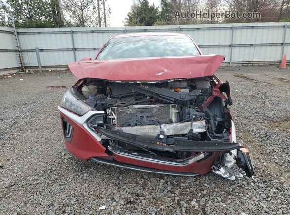 KMHC85LC9LU235689 2020 HYUNDAI IONIQ Red Front view