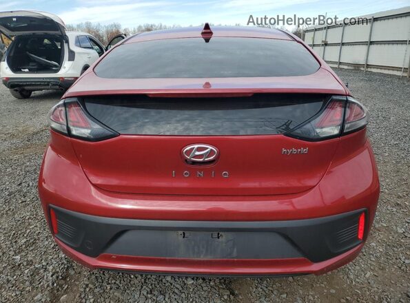 KMHC85LC9LU235689 2020 HYUNDAI IONIQ Red Rear view