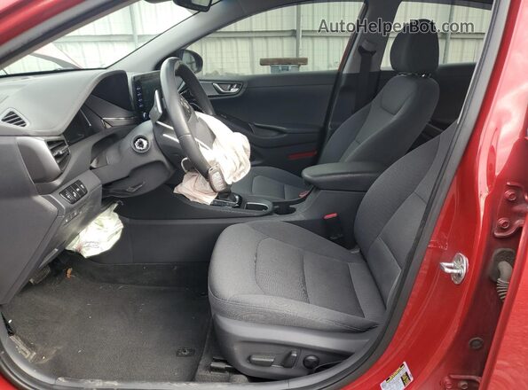 KMHC85LC9LU235689 2020 HYUNDAI IONIQ Red Front interior view