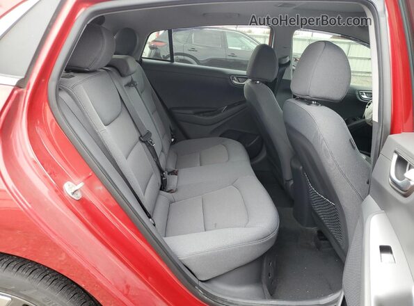 KMHC85LC9LU235689 2020 HYUNDAI IONIQ Red Rear interior view