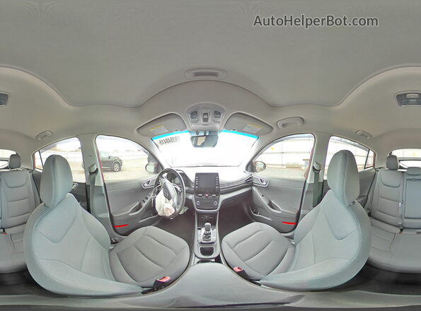 KMHC85LC9LU235689 2020 HYUNDAI IONIQ Red 360 interior view