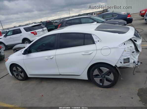 KMHC85LC9MU255636 2021 HYUNDAI IONIQ HYBRID Белый 