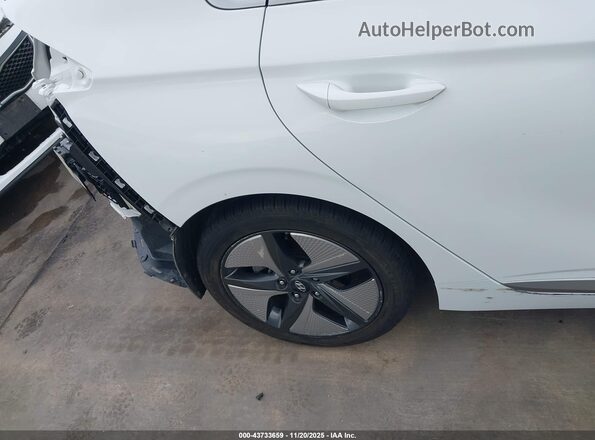 KMHC85LC9MU255636 2021 HYUNDAI IONIQ HYBRID Белый 