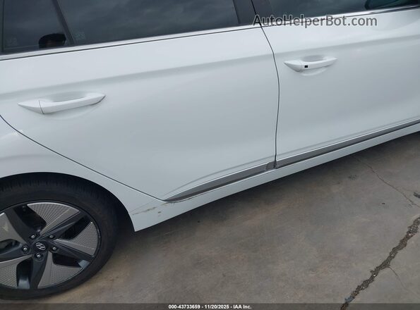 KMHC85LC9MU255636 2021 HYUNDAI IONIQ HYBRID Белый 