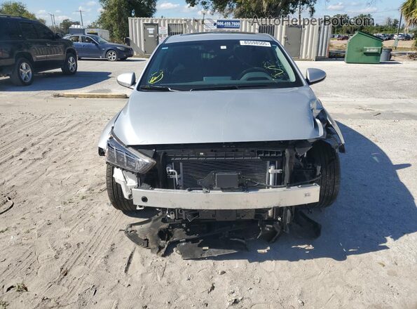 KMHC85LCXMU255905 2021 HYUNDAI IONIQ Silver Widok z przodu