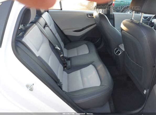 KMHC85LJ4LU071430 2020 HYUNDAI IONIQ ELECTRIC White Widok naklejki z numerem VIN
