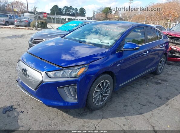 KMHC85LJ5LU061537 2020 HYUNDAI IONIQ ELECTRIC Blue Передня ліва чверть
