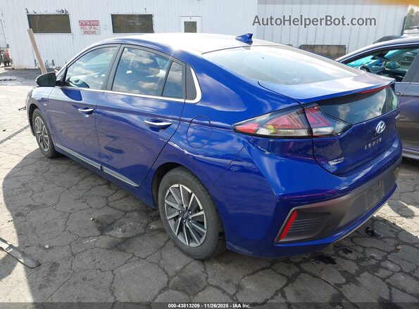 KMHC85LJ5LU061537 2020 HYUNDAI IONIQ ELECTRIC Blue Задня ліва чверть