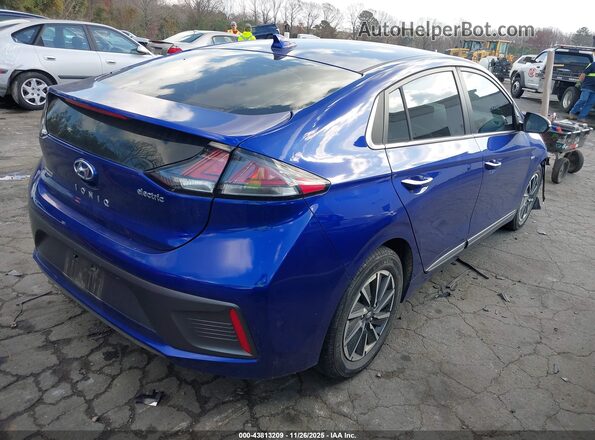 KMHC85LJ5LU061537 2020 HYUNDAI IONIQ ELECTRIC Blue Задня права чверть