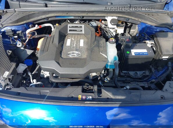 KMHC85LJ5LU061537 2020 HYUNDAI IONIQ ELECTRIC Blue Вид ззаду