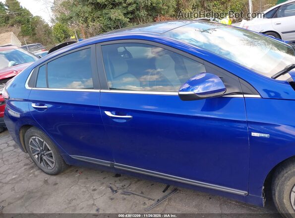 KMHC85LJ5LU061537 2020 HYUNDAI IONIQ ELECTRIC Blue Вид задньої частини салону