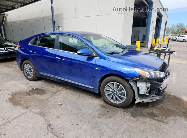 KMHC85LJ6LU072482 2020 HYUNDAI IONIQ Blue წინა მარჯვენა