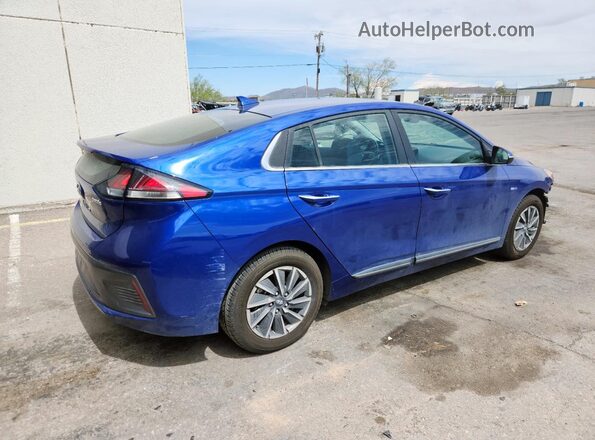 KMHC85LJ6LU072482 2020 HYUNDAI IONIQ Blue უკანა მარჯვენა
