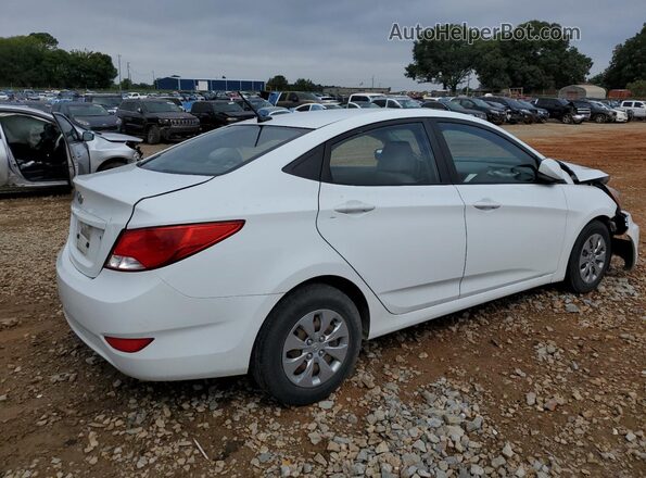 KMHCT4AE1HU173273 2017 HYUNDAI ACCENT White უკანა მარჯვენა