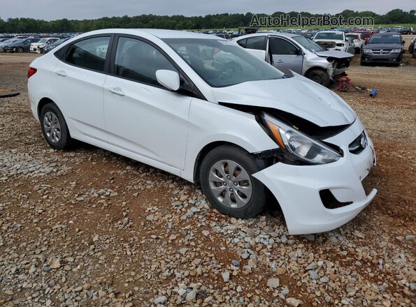 KMHCT4AE1HU173273 2017 HYUNDAI ACCENT White წინა მარჯვენა