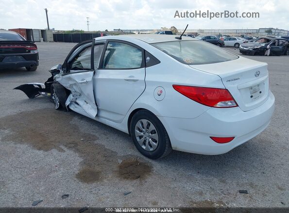 KMHCT4AE5HU199035 2017 HYUNDAI ACCENT White უკანა მარცხენა