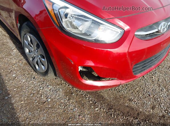 KMHCT4AE6HU356135 2017 HYUNDAI ACCENT Red 