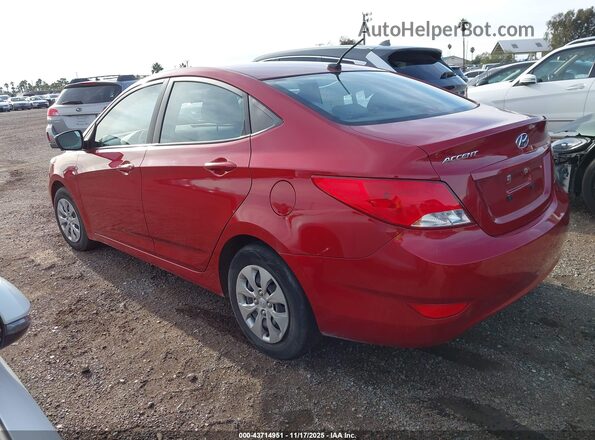 KMHCT4AE6HU356135 2017 HYUNDAI ACCENT Red 