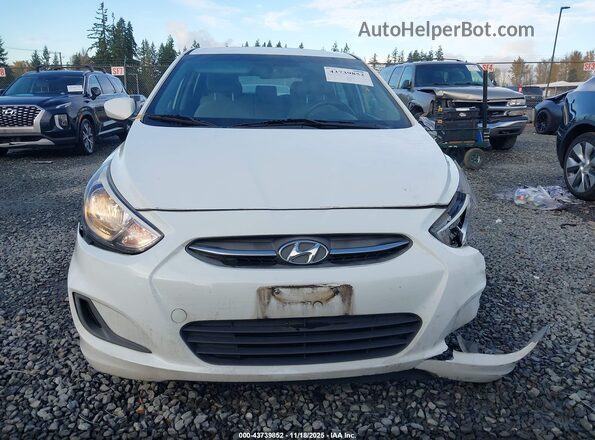 KMHCT5AE9GU260097 2016 HYUNDAI ACCENT White Widok wnętrza z tyłu