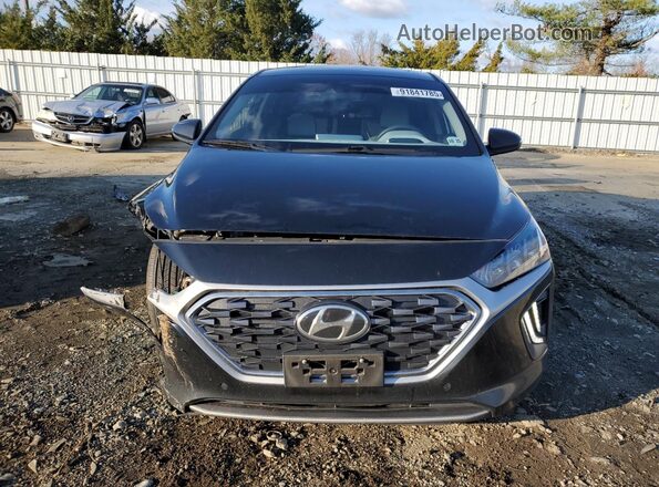 KMHCX5LD8LU227613 2020 HYUNDAI IONIQ Черный Вид спереди