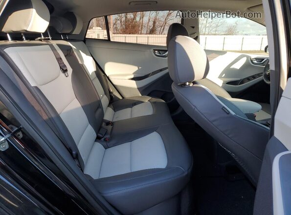 KMHCX5LD8LU227613 2020 HYUNDAI IONIQ Черный Вид задних сидений