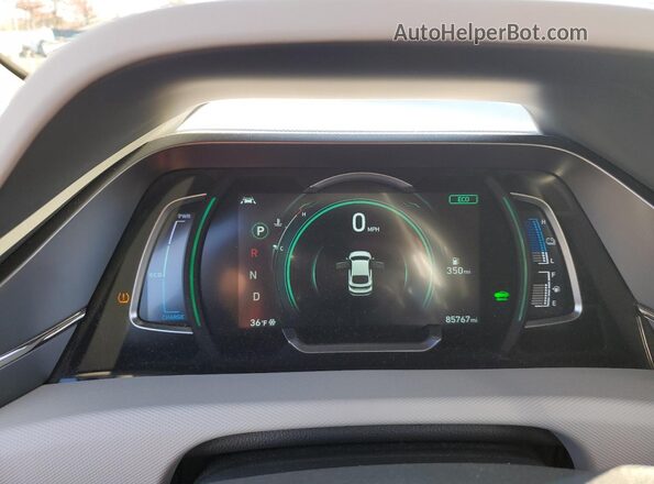 KMHCX5LD8LU227613 2020 HYUNDAI IONIQ Черный Вид щитка приборов